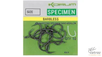 Horog Korum Xpert Specimen Barbless Size:10