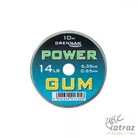 Power Gum Drennan 10m 0,65mm 6,3kg - Zöld
