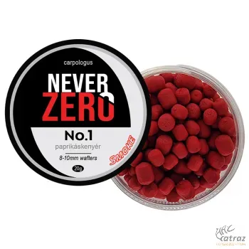 Never Zero No.1 Paprikás kenyér Wafter Smoke Csali 8-10mm - NeverZero Füstölő Wafters Paprikáskenyér