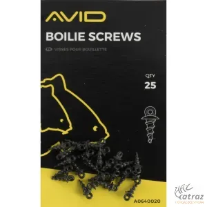 Avid Carp Boilie Screws - Avid Carp Csalicsavar 25 db/cs