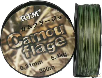 Zsinór RTM Camou Flage 0,26mm 300m
