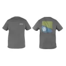 Preston Grey T-Shirt Méret: L - Preston Szürke Horgász Póló