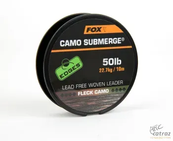 Fox Ólommentes Előtétzsinór 10m 50lb - Fox Submerge Fleck Camo