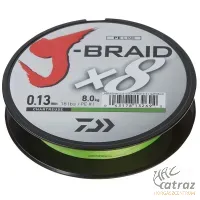 Zsinór Daiwa J-Braid X8 300m Chartreuse 0,18mm