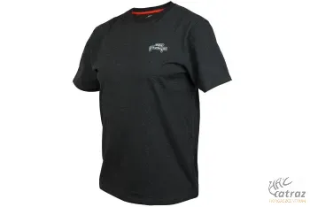 Fox Rage Black Marl T-Shirt - Fox Rage Horgász Póló Méret: L