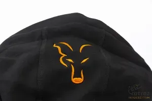 Fox Collection Black/Orange Hoody - Fox Fekete/Narancs Kapucnis Pulóver
