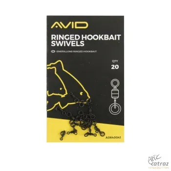 Avid Carp Ringed Hookbait Swivels - Avid Carp Forgó Horogra 20 db/cs