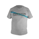 Preston Grey T-Shirt Póló Méret: XL - Preston Innovations Horgász Póló
