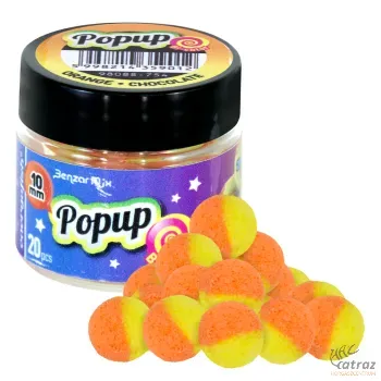 Benzar Mix Bicolor Method Pellet 10mm Pop-Up-Csoki-Narancs