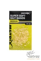 Matrix Super Soft Bait Bands Medium 100 db - Közepes Csalirögzítő Szilikon Karika