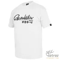 Gamakatsu Classic JP White T-Shirt - Gamakatsu Horgász Póló