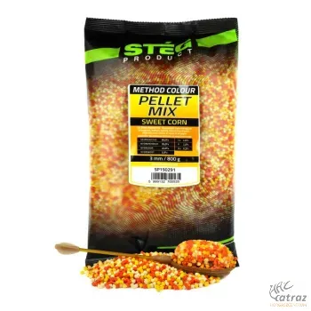 Stég Pellet Mix 800g 3mm Sweet Corn - Stég Micropellet