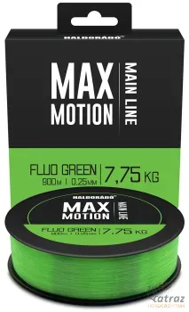 Haldorádó Max Motion Fluo Green 0,25mm 900m - Haldorádó Fluo Zöld Főzsinór