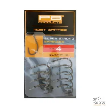 PB Products horog Super Strong Barbless  Size: 6