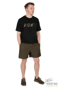 Fox Khaki/Camo Fürdőnadrág Méret: 3XL - Fox LW Swim Shorts Úszó Rövidnadrág
