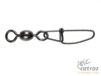 Black Cat Cross Lock Swivel 100kg - Black Cat Harcsázó Forgó Kapoccsal Méret: 4/0