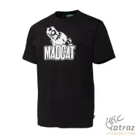 MadCat Clonk T-shirt Black Caviar Méret: M - MadCat Horgász Póló