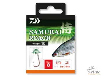 Előkötött Horog Daiwa Samurai Roach Size:08