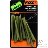 Fox Kúpos Szilikon Zárósapka - Fox Edges Naked Line Tail Rubbers