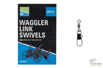 Preston Waggler Link Swivels - Preston Innovations Waggler Kapocs 10db/cs