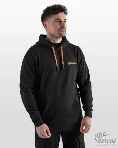 Guru Tackle Black Lightweight Hoodie Méret: XL - Guru Kapucnis Horgász Pulóver