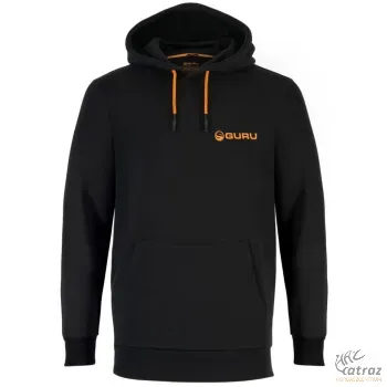 Guru Tackle Black Lightweight Hoodie Méret: 2XL - Guru Kapucnis Horgász Pulóver