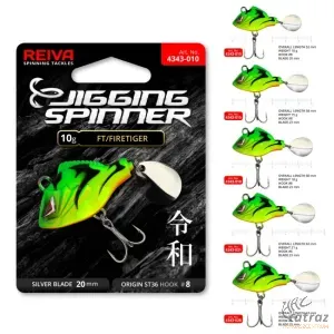 Reiva Jigging Spinner 15g Firetiger - Reiva Speciális Műcsali