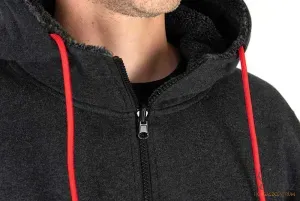 Fox Rage Kapucnis Pulóver Méret: L - Fox Rage Reversible Sherpa Hoody