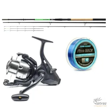 Okuma Feeder Szett - Nevis Dynamic Carp Feeder Bot + Okuma AK 5000 Nyeletőfékes Orsó + By Döme Feeder Zsinór