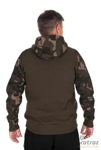 Fox Kapucnis Horgász Pulóver - Fox Khaki/Camo Pullover Premium 310 Hoodie