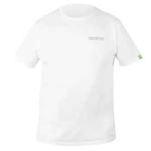 Preston White T-Shirt Méret: M - Preston Innovations Horgász Póló