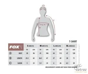 Fox WC V Neck T Méret: S - Fox V-nyakú Női Póló