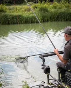 Matrix Carp Latex L Net Méret: 55x45 cm - Matrix Nagy Gumírozott Merítőfej