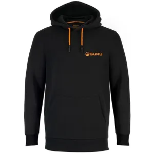 Guru Tackle Black Lightweight Hoodie - Guru Kapucnis Horgász Pulóver