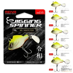 Reiva Jigging Spinner 28g White Fish - Reiva Speciális Műcsali