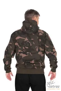 Fox Camo Kapucnis Horgász Pulóver - Fox Camo Full Zip Premium 310 Hoodie