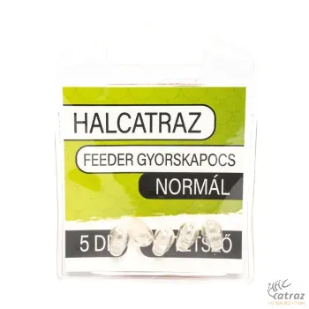 Halcatraz Feeder Gyorskapocs Normál - Áttetsző Feeder Kapocs