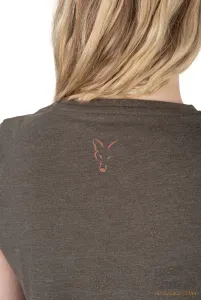 Fox WC V Neck T Méret: XL - Fox V-nyakú Női Póló