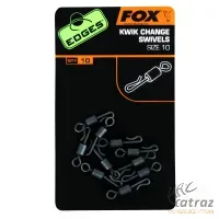 Fox Edges Gyorskapcsos Forgó Méret: 10-es  - Fox Kwik Change Swivel