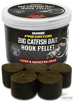 Haldorádó Catfish Bait Hook Pellet 28 mm Liver & Monster Crab - Haldorádó Harcsázó Pellet