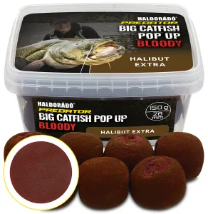 Haldorádó Catfish Pop Up Bloody 28mm Halibut Extra - Harcsázó Pop-Up Csali