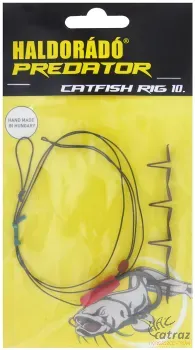 Haldorádó Catfish Rig 10 - Pelletes Horogelőke - Harcsázó Szerelék