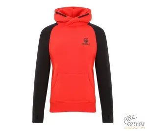 Guru Hoodie Red Black Méret: M - Guru Horgász Pulóver