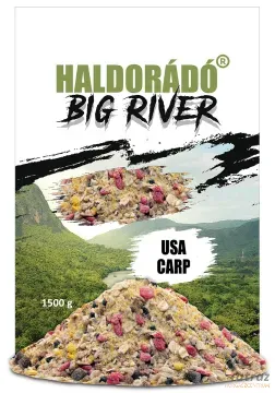 Haldorádó Big River USA Carp Etetőanyag - Haldorádó Big River Pontyozó Etetőanyag 1,5 kg