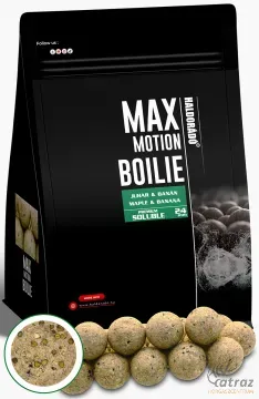 Haldorádó Max Motion Boilie Premium Soluble 24 mm Juhar & Banán - Oldódó Prémium Bojli