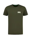 Korda LE Bobbin Tee Olive Méret: 2XL - Korda Olíva Bobbin Mintás Horgász Póló