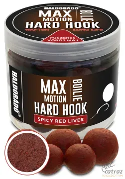 Haldorádó Max Motion Hard Hook Wafter 16, 20 mm Fűszeres Vörös Máj - Wafter Csali