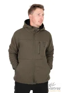 Fox Sherpa Fekete Zöld Fekete Méret: 2XL - Fox Collection Sherpa Jacket Green Black