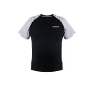 Shimano Short Sleeve T-Shirt Black Méret: L - Shimano Fekete-Szürke Horgász Póló