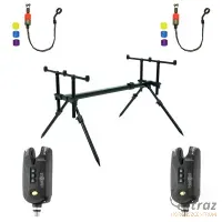 Detect Rod Pod Szett - Carp Spirit Blax Alu-Lite Rod-Pod + Carp Academy Detect + Carp Academy Thunder Swinger